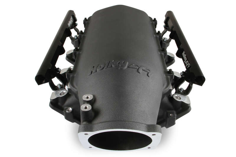 Holley EFI Intake Manifold, Lo-Rise, Multi-port, Aluminium, GM LS, Cathedral Port, Kit