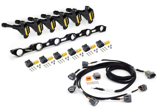 R35 Coil Conversion Kit for Toyota JZ- Includes bracket , coils, connectors and harness