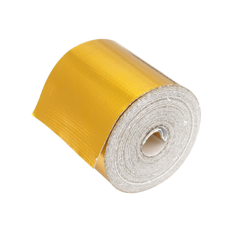 Proflow Gold Reflective Heat Tape, 450°C, 50mm x 5m Roll, Each
