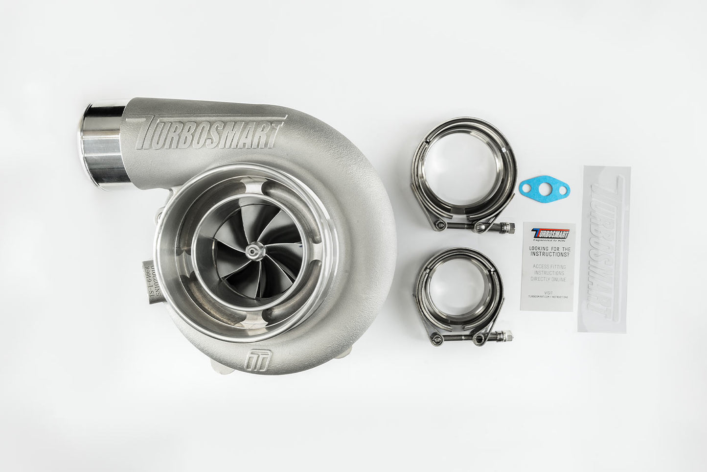 Turbosmart Performance Turbocharger 6466 V-Band 0.82AR Externally Wastegated (Reversed Rotation)