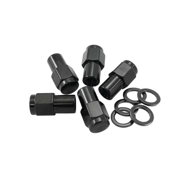 Shank Wheel Nuts - Closed 0.55" - Set of 10