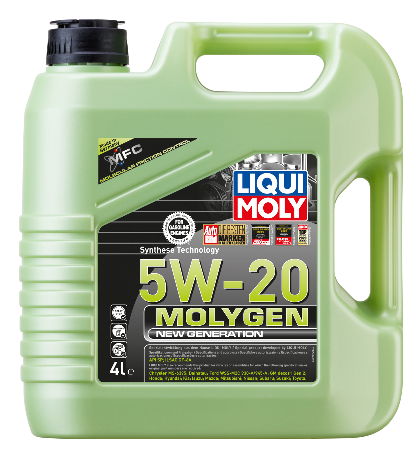 MOLYGEN NEW GENERATION 5W-20 4L