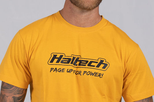 Haltech Classic T-Shirt Yellow