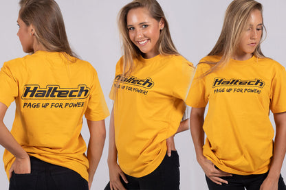 Haltech Classic T-Shirt Yellow