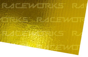 Gold Reflective Adhesive Heatproofed Sheeting