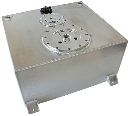 Aluminium  (57L) Fuel Cell Flat Bottom Triple Pump Hanger & Fuel Sender