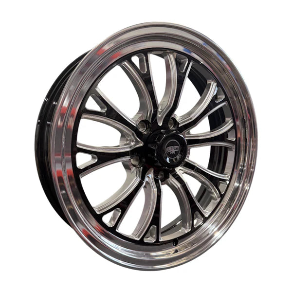 INTENSITY 17x4.5 1.75" BS (-24) - GLOSS BLACK POLISHED LIP