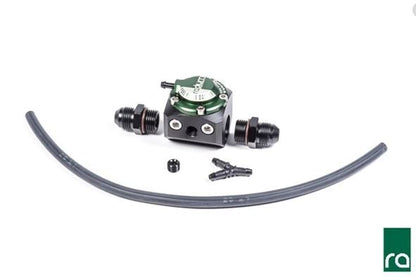 Radium Engineering Fuel Rail In Line Extra Range Pulse Damper 8AN