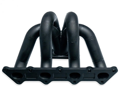 6Boost Exhaust Manifold, for Nissan FJ20, Low Mount V-band(Tial GT28/30/35)/45 Single 45mm Wastegate Port