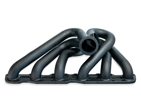 6Boost Exhaust Manifold, for Nissan RB20/25DET, Low Mount V-band(Garrett G25/30/35)/Nil to suit IWG