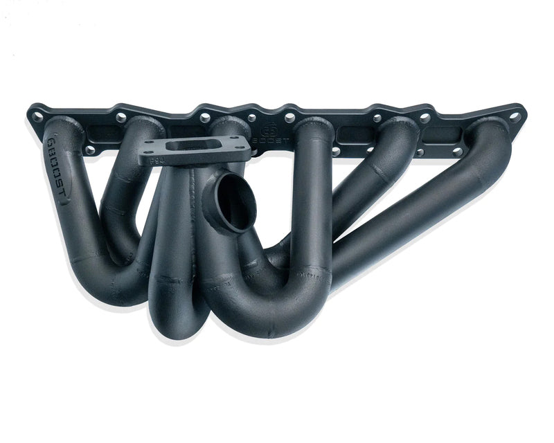 6Boost Exhaust Manifold, for Nissan RB20/25DET, T3/50 'Open Entry' Single 50mm Wastegate Port