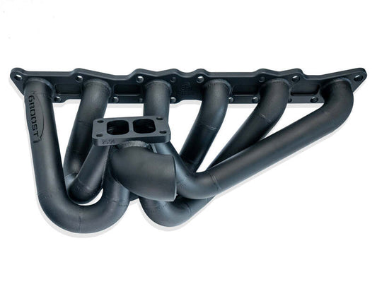 6Boost Exhaust Manifold, for Nissan RB20/25DET, T3/50 'Divided Entry' Single 50mm Wastegate Port