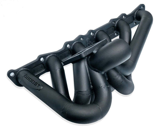 6Boost Exhaust Manifold, for Nissan RB20/25DET, T4/50 'Divided Entry' Single 50mm Wastegate Port "Non Sportsman Mid Frame ie PT6766-7675"