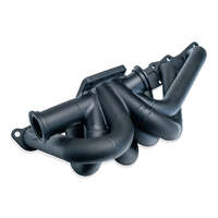 6Boost Exhaust Manifold, for Nissan RB26DET, T3/2x40 'Divided Entry' Twin 40mm Wastegate Ports