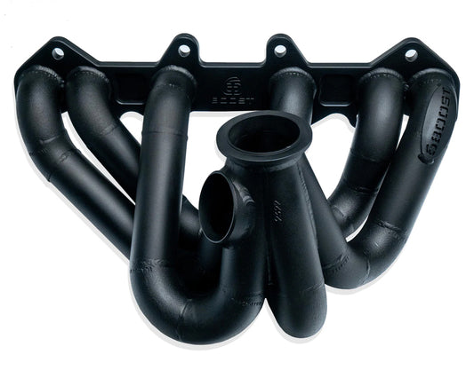 6Boost Exhaust Manifold, Toyota 1JZ GTE VVTI, V-band(Garret G25/30/35) to suit IWG