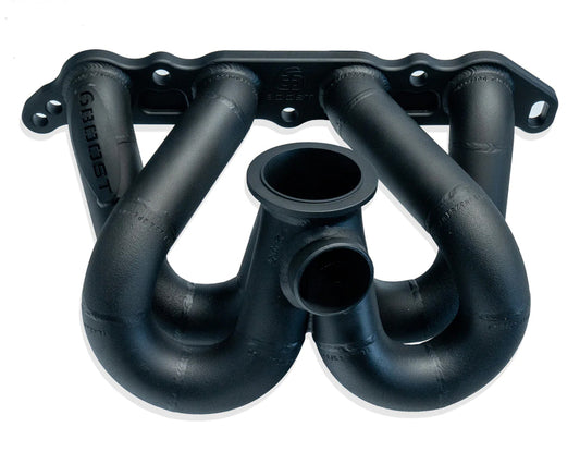 6Boost Exhaust Manifold, Toyota 4AGE RWD, T3/Nil 'Open Entry' to suit IWG
