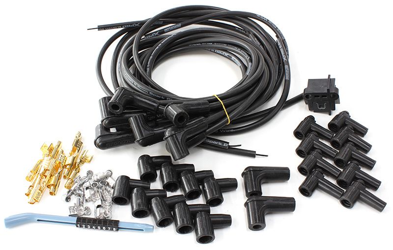 Xpro Universal 8.5mm V8 Ignition Lead Set with Multi-angle Boots