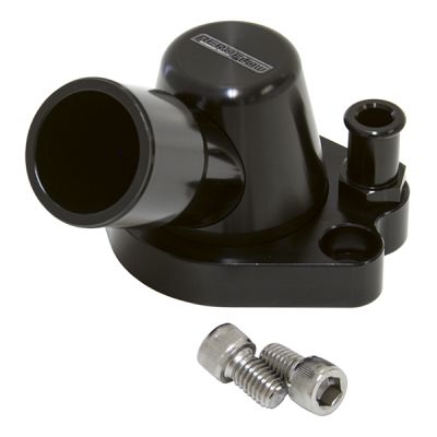 Billet Thermostat Housing - Black Suit Holden V8