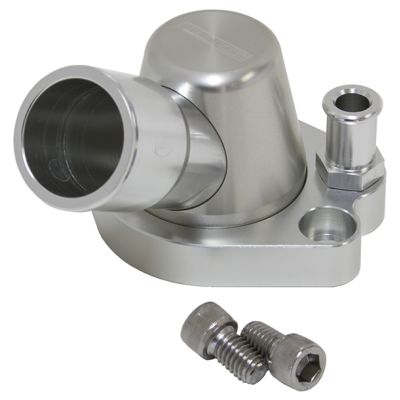 Billet Thermostat Housing - Black Suit Holden V8