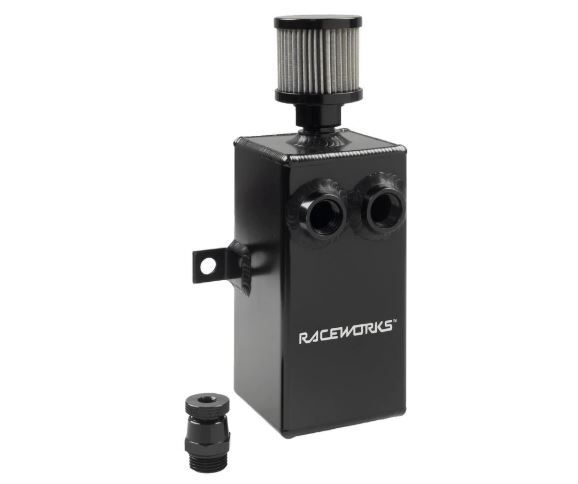 Raceworks 1 Litre Aluminium Catch Can