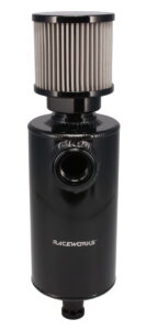 Raceworks Catch Can 1.0L (Round w/ Straight Port)