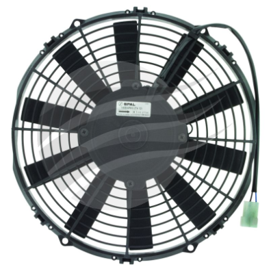 FAN 11" STRAIGHT 12V PULLER SPAL AIRFLOW 1280m3/h 6.2AMPS