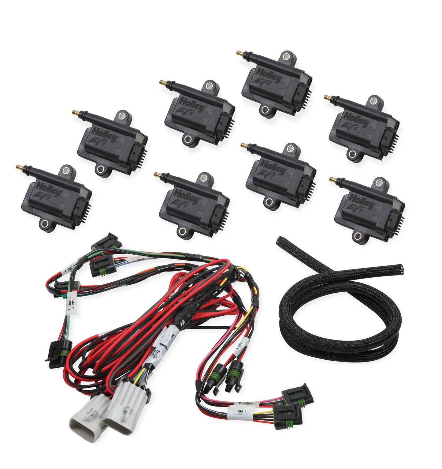 Holley EFI KIT BIG WIRE 8 CYLINDER SMART COIL KIT