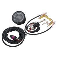 Proflow Pro Series Digital, Electrical Oil Pressure Gauge, 52mm, 0-150 PSI, w/Sensor, LED Backlight
