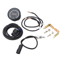 Proflow Pro Series Digital, Electrical Water Temperature Gauge, 52mm, 20-150°C, w/Sensor, LED Backlight