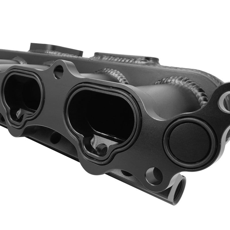 Proflow Intake Manifold Kit, Fabricated Aluminium, For Toyota 2JZGTE Turbo,  Inlet Plenum, 90mm Throttle Body, Fuel Rail Kit