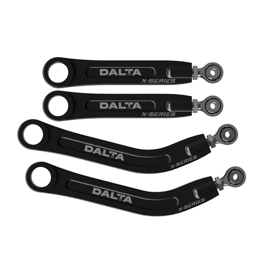 Delta Autosports  XR6 Turbo XR8 X Series Billet Adjustable Upper Camber Arms and Lower Toe Arm Package