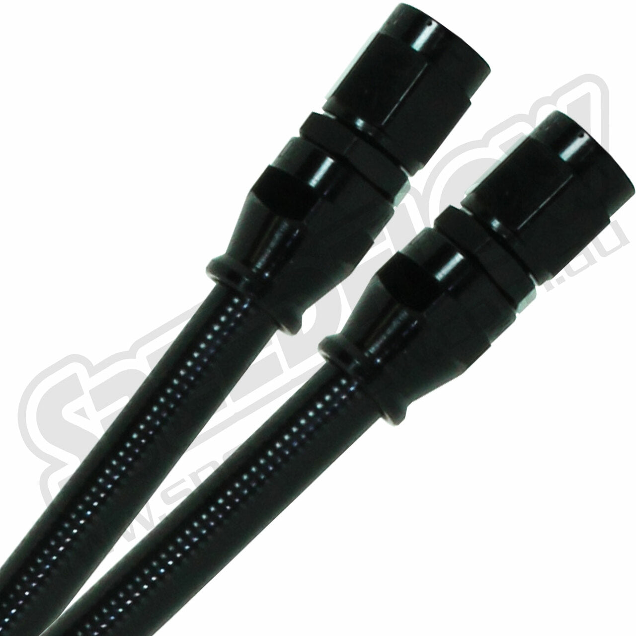 Speedflow 200 Series Teflon Braided Hose with Black PVC Cover