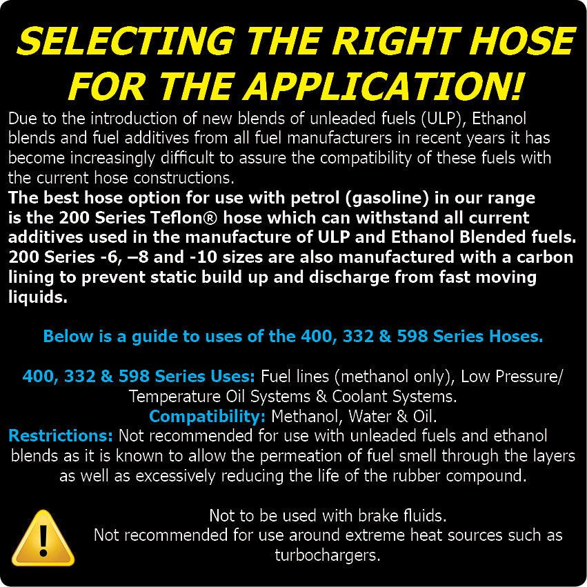 Speedflow 400 Series AQP Socketless Hose