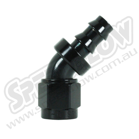 Speedflow 400 Series 45 degree hose ends