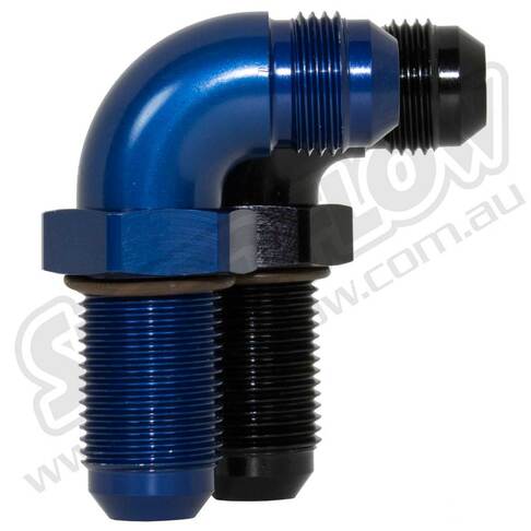Speedflow AN Flare Bulkheads 90 Degree