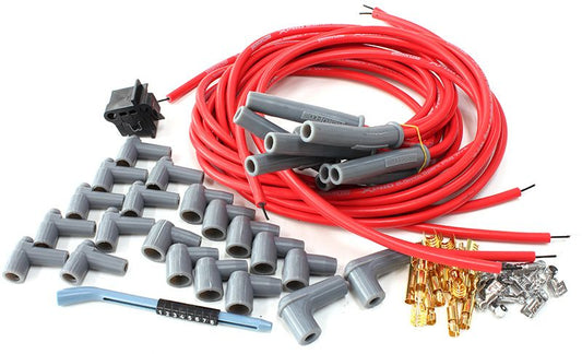 Xpro Universal 8.5mm V8 Ignition Lead Set with Multi-angle Boots - Red