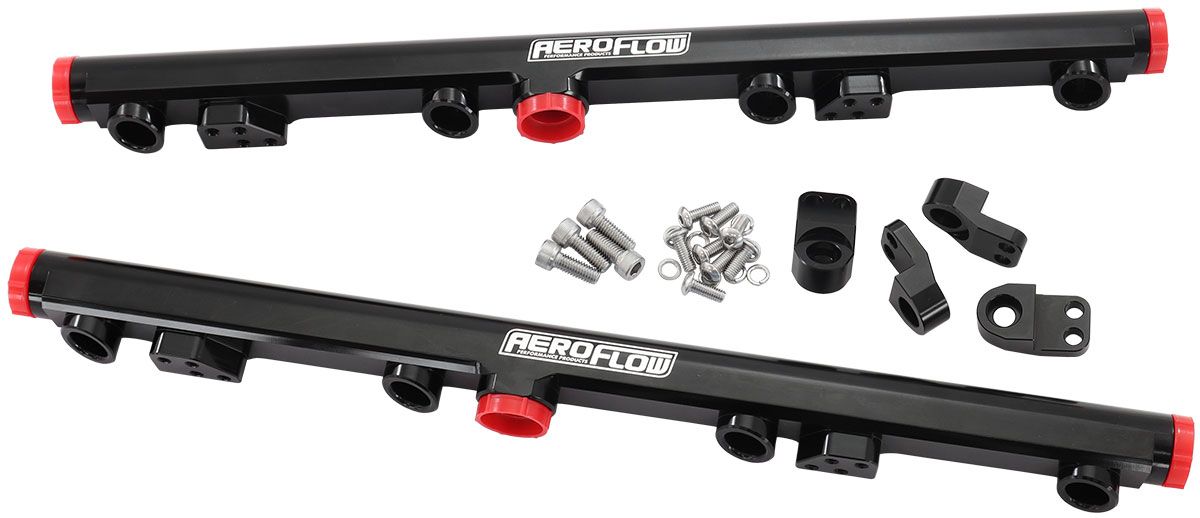 GM LS1 LS2 LS3 Billet EFI Fuel Rails Aeroflow
