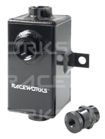 Raceworks Tank Catch Can External Breathers 0.5L (Black)