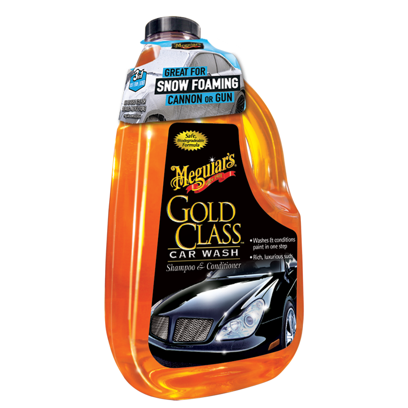 Gold Class Car Wash - Shampoo & Conditioner, 64oz/1.9L