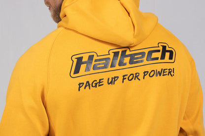 Haltech "Classic" Hoodie Yellow