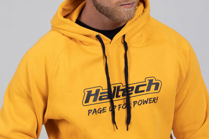 Haltech "Classic" Hoodie Yellow