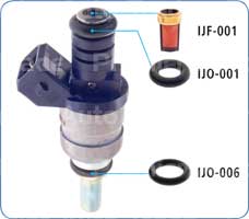 Fuel Injector Service Kit Holden Rodeo V6