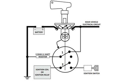 Battery Master Switch With Field Cut