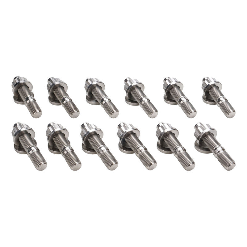 Proflow Exhaust Manifold Stud Kit, Titanium, For Nissan, Holden Commodore, RB30, M10x1.25