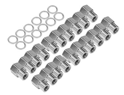 Ford 1/2" Suit Convo Pro 0.55 Nut & Washer Kit Chrome