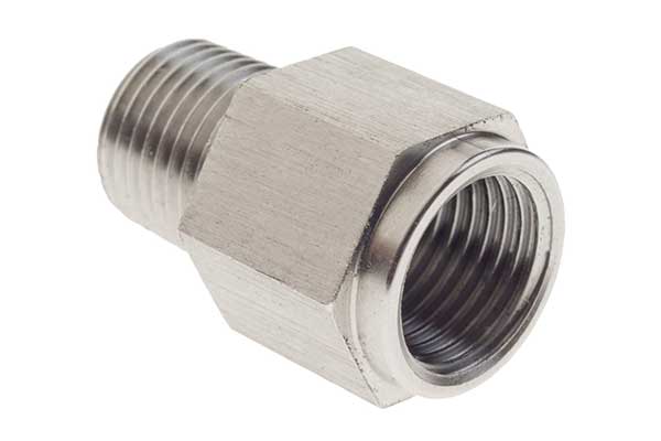 1/8 Npt Male To M10x1.5 Inverted Female Adaptor