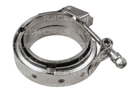 Raceworks  Stainless Steel V-Band Flange & Clamp Kits