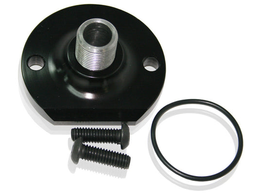 Billet Oil Bypass Eliminator Mount - Black   AF64-2055BLK