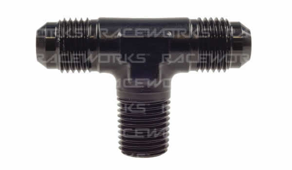 Raceworks AN Male Flare with NPT on Branch