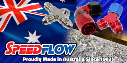 Speedflow 100 Series180 degree hose ends